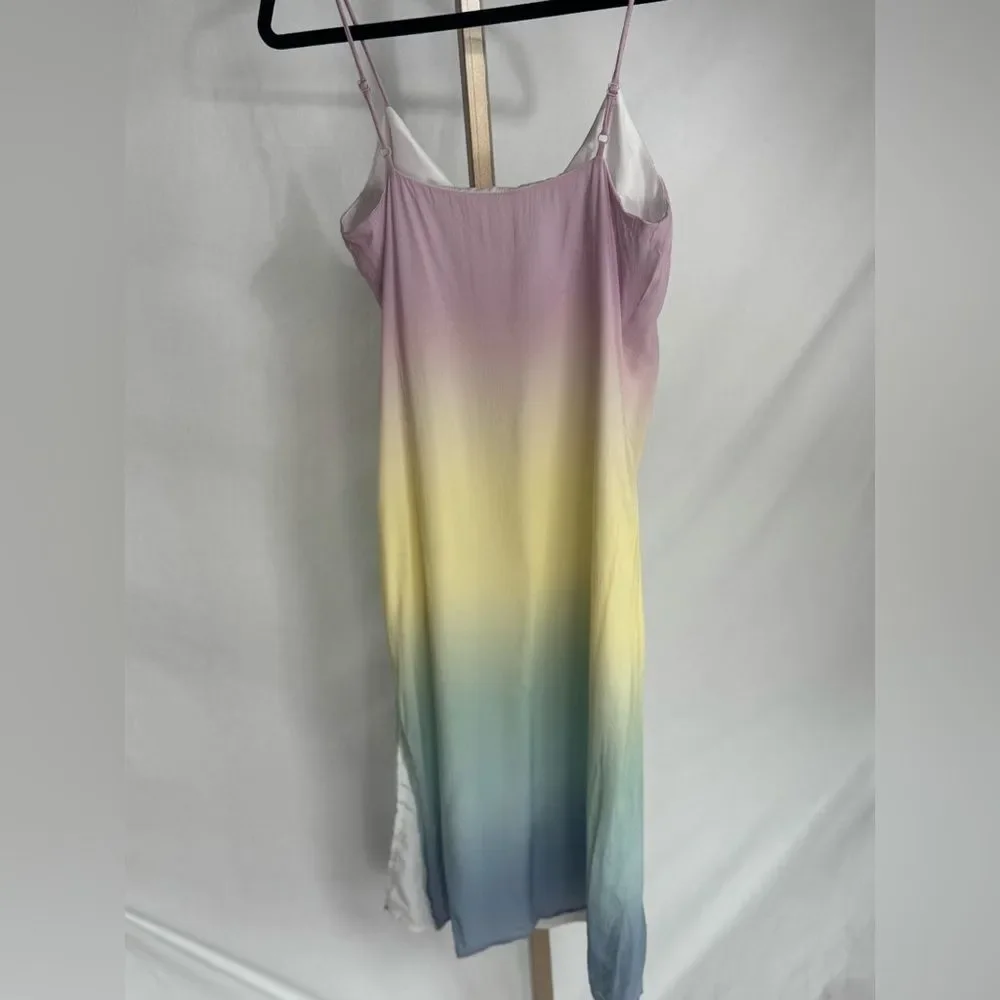 BB Dakota Ombre You Say Dress Estimated Womens Size XS Anthropologie Pastel - Picture 5 of 7